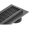 Mexen Flat 360° M33 caniveau linéaire rotatif 100 cm, gris canon brossé - 1E33100-40
