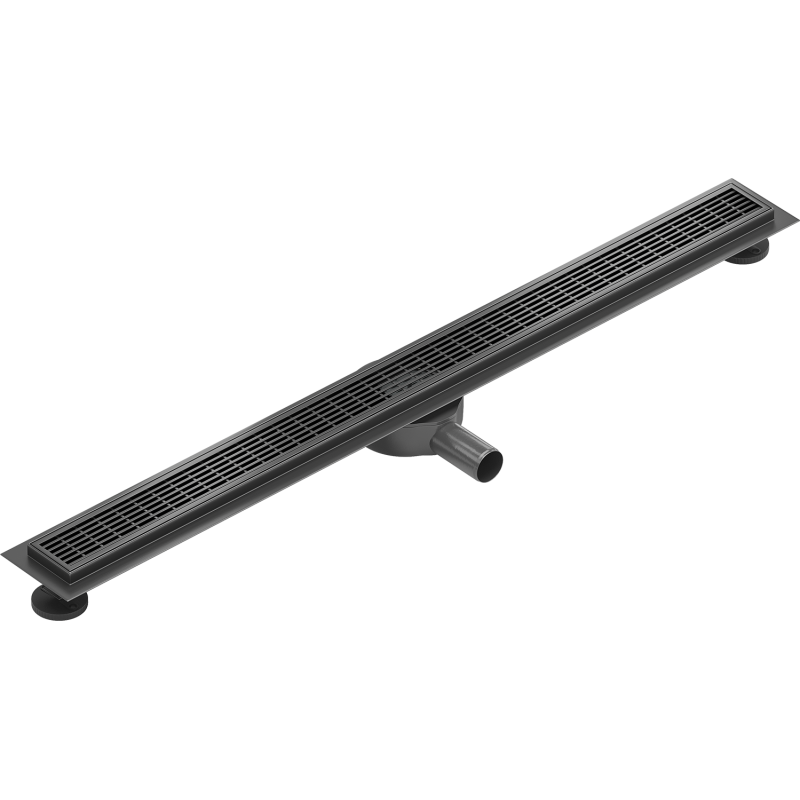 Mexen Flat 360° M33 caniveau linéaire rotatif 100 cm, gris canon brossé - 1E33100-40