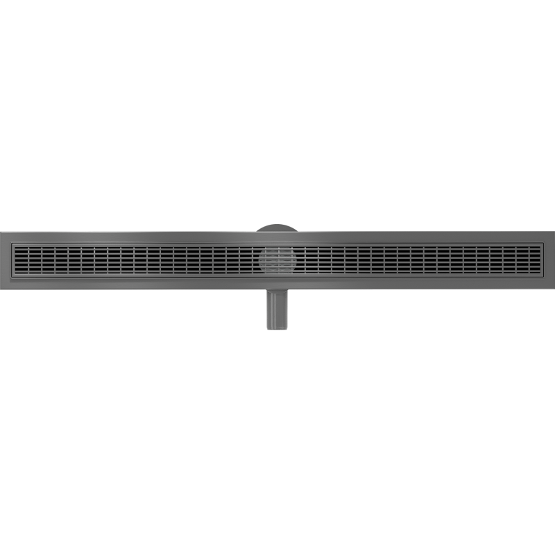 Mexen Flat 360° M33 caniveau linéaire rotatif 100 cm, gris canon brossé - 1E33100-40