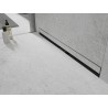Mexen Flat Wall caniveau linéaire mural 2en1 100 cm, inox - 1030100