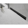Mexen Flat Wall caniveau mural linéaire 2 en 1 110 cm, noir - 1730110