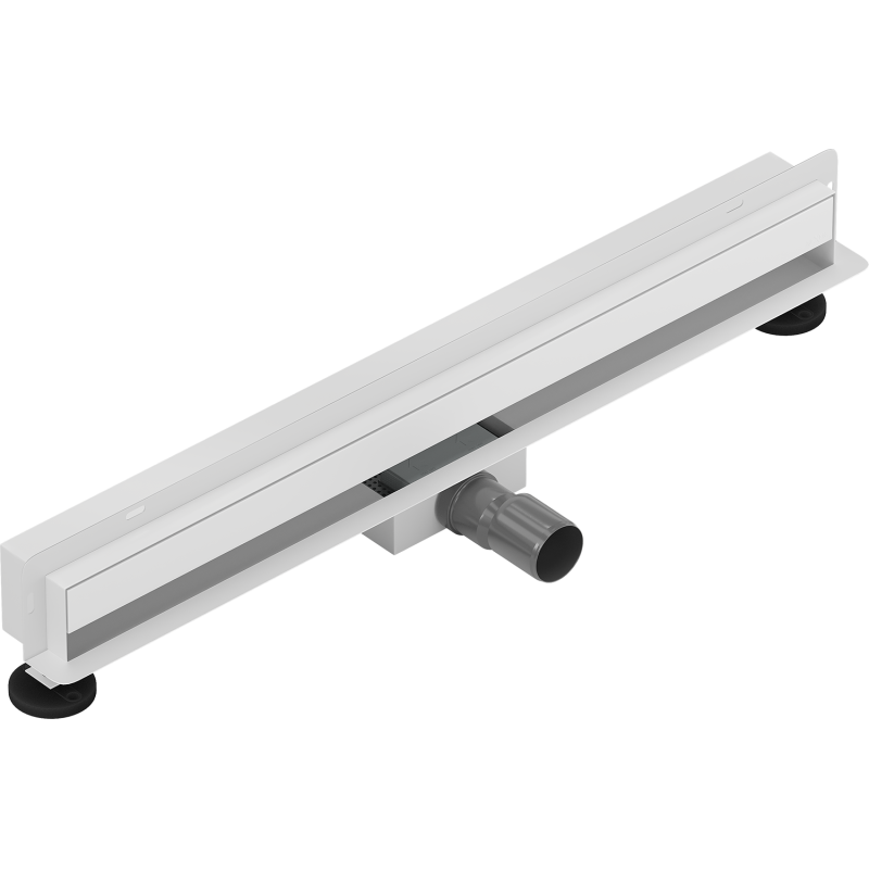 Mexen Flat Wall évacuation linéaire murale 2 en 1 60 cm, blanc - 1230060