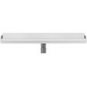 Mexen Flat Wall évacuation linéaire murale 2 en 1 60 cm, blanc - 1230060