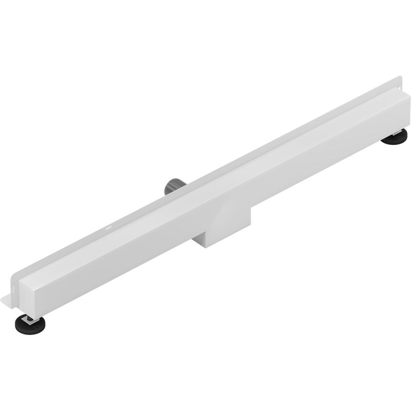 Mexen Flat Wall caniveau linéaire mural 2 en 1 80 cm, blanc - 1230080
