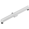 Mexen Flat Wall caniveau mural linéaire 2 en 1 90 cm, blanc - 1230090