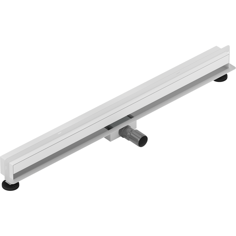 Mexen Flat Wall évacuation linéaire murale 2en1 100 cm, blanc - 1230100