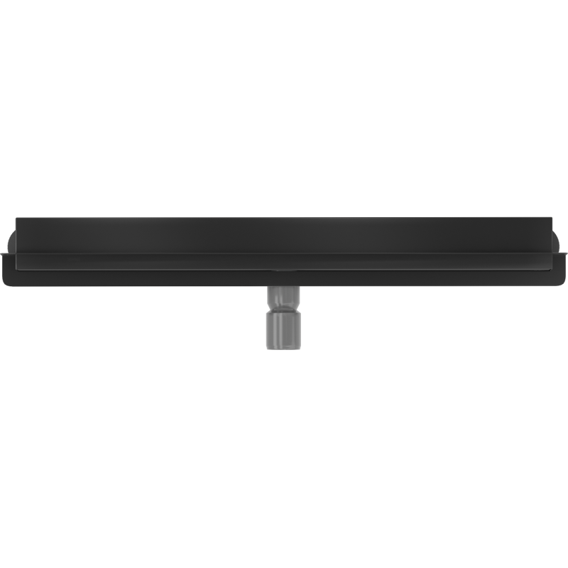 Mexen Flat Wall caniveau linéaire mural 2en1 50 cm, noir - 1730050