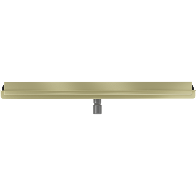 Mexen Flat Wall évacuation linéaire murale 2 en 1 80 cm, or brossé - 1A30080