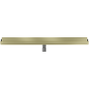 Mexen Flat Wall drainage linéaire mural 2 en 1 100 cm, or brossé - 1A30100
