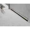 Mexen Flat Wall siphon linéaire mural 2 en 1 110 cm, or brossé - 1A30110