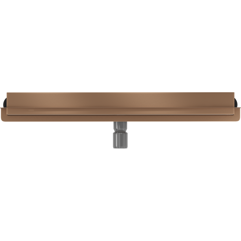 Mexen Flat Wall drainage linéaire mural 2 en 1 60 cm, cuivre brossé - 1C30060