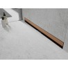 Mexen Flat Wall caniveau mural linéaire 2 en 1 110 cm, cuivre brossé - 1C30110