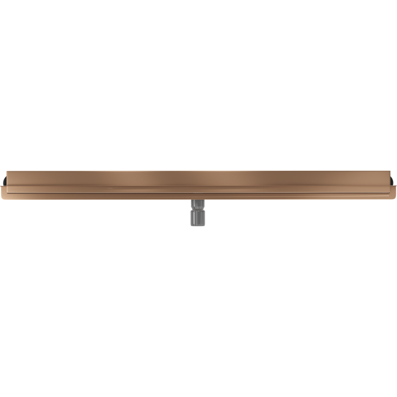 Mexen Flat Wall caniveau mural linéaire 2 en 1 110 cm, cuivre brossé - 1C30110