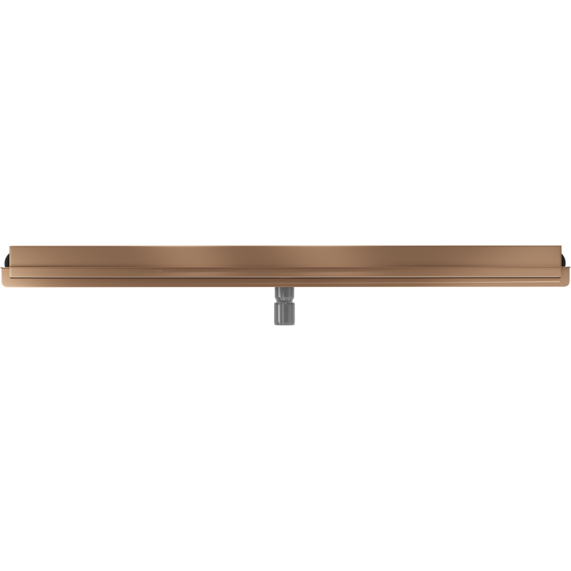 Mexen Flat Wall caniveau mural linéaire 2en1 120 cm, cuivre brossé - 1C30120