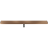 Mexen Flat Wall caniveau mural linéaire 2en1 120 cm, cuivre brossé - 1C30120