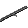 Mexen Flat Wall drainage linéaire mural 2-en-1 120 cm, gris pistolet brossé - 1E30120
