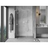 Mexen Mist-H L porte de douche pivotante à gauche 155 cm, transparent, chrome - 8A5L-155-001-01-00-L