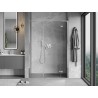 Mexen Mist-H L porte de douche pivotante droite 125 cm, transparent, chrome - 8A5L-125-001-01-00-P