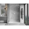 Mexen Mist-H L porte de douche pivotante droite 130 cm, transparent, chrome - 8A5L-130-001-01-00-P