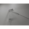 Mexen Uni-L1 ensemble de supports d’angle en L pour portes et parois de douche 6-8 mm, chromé - 830-12-01