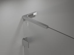 Mexen Uni-L1 ensemble de supports d’angle en L pour portes et parois de douche 6-8 mm, chromé - 830-12-01