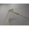 Mexen ensemble de supports d'angle L pour portes et parois de douche 6-8 mm, doré - 830-12-50