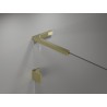 Mexen Uni-L1 ensemble de supports d'angle en L pour portes et parois de douche 6-8 mm, doré - 830-12-50