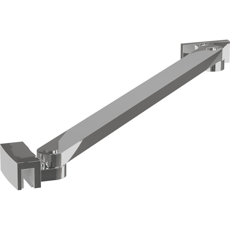 Mexen support incliné pour portes et parois de douche 6-8 mm, chrome - 830-09-01