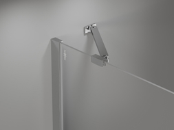 Mexen Uni-S support incliné pour portes et parois de douche 6-8 mm, chromé - 830-09-01