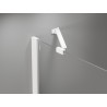 Mexen Uni-S support oblique pour portes et parois de douche 6-8 mm, blanc - 830-09-20