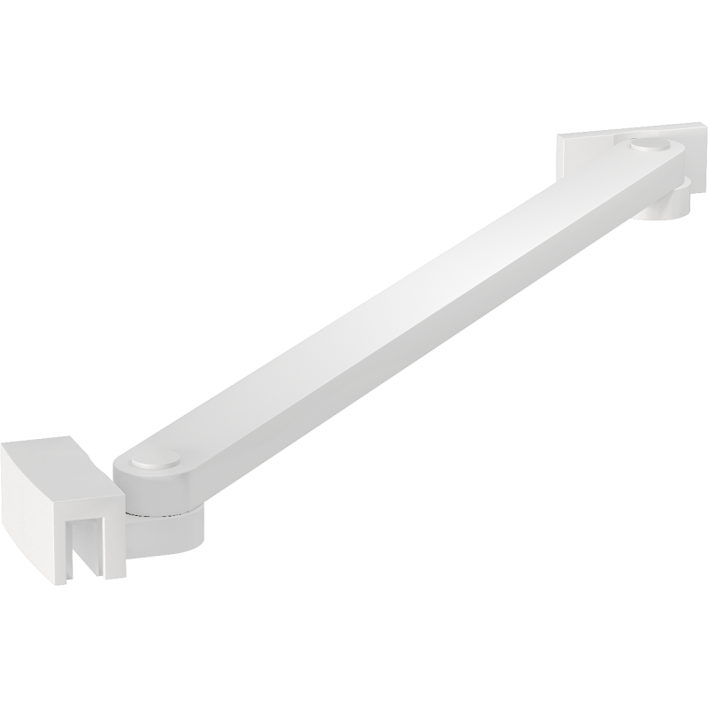 Mexen support incliné pour portes et parois de douche 6-8 mm, blanc - 830-09-20