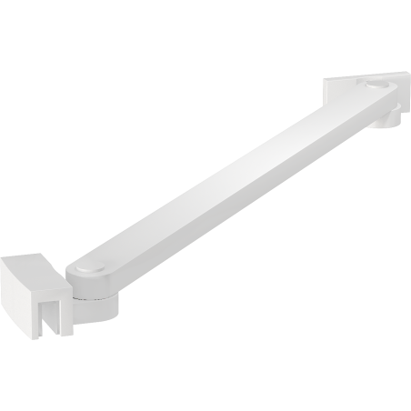 Mexen Uni-S support oblique pour portes et parois de douche 6-8 mm, blanc - 830-09-20