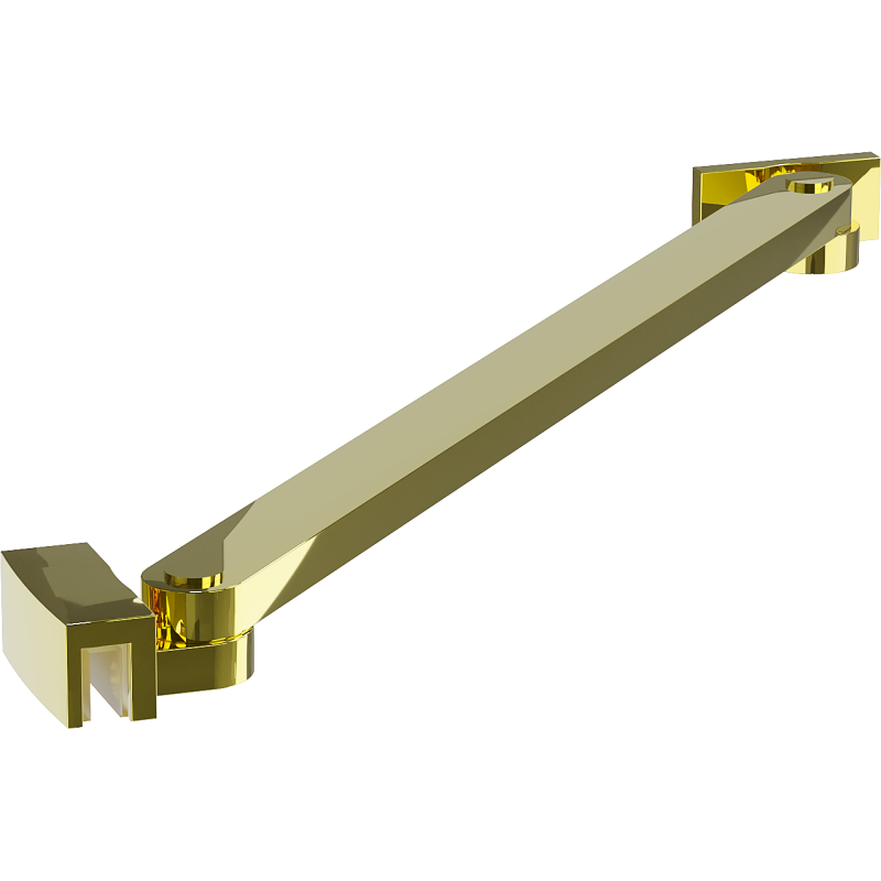 Mexen support incliné pour portes et parois de douche 6-8 mm, doré - 830-09-50