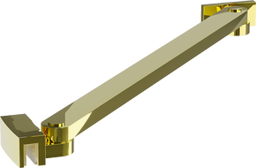 Mexen support incliné pour portes et parois de douche 6-8 mm, doré - 830-09-50