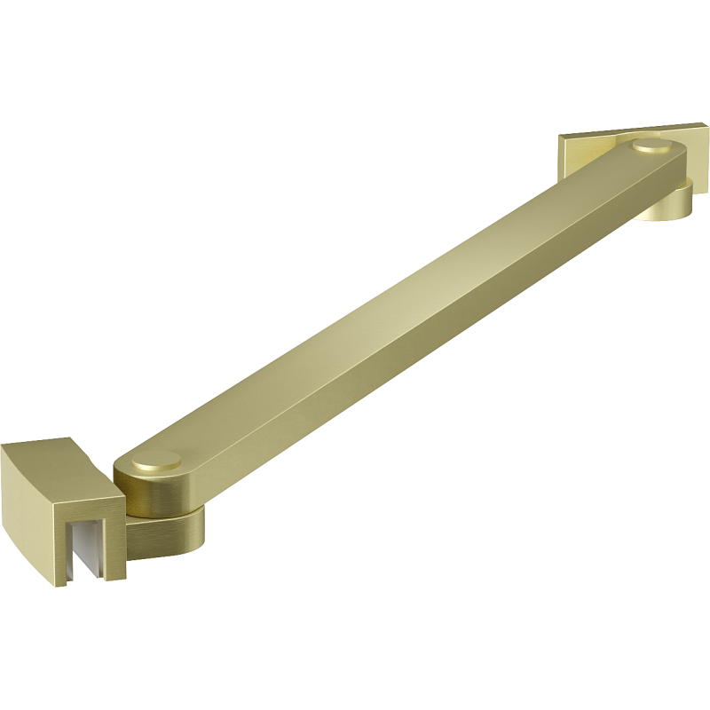 Mexen support incliné pour portes et parois de douche 6-8 mm, or brossé - 830-09-55