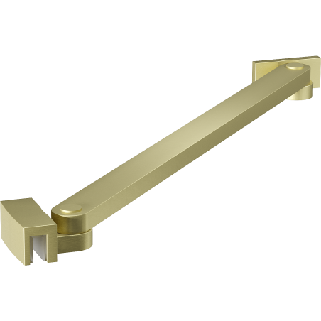 Mexen Uni-S support incliné pour portes et parois de douche de 6 à 8 mm, doré brossé - 830-09-55