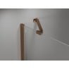 Mexen support incliné pour portes et parois de douche 6-8 mm, or rose - 830-09-60