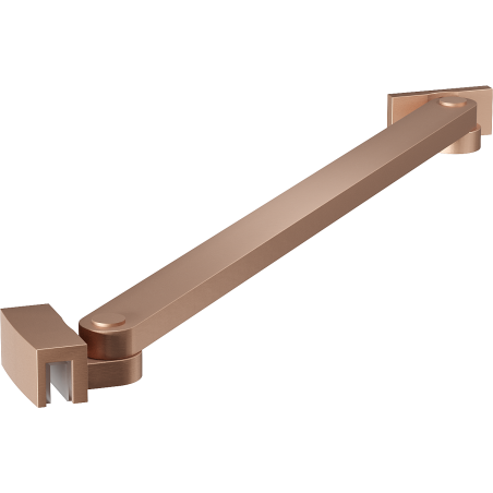 Mexen Uni-S support incliné pour portes et parois de douche 6-8 mm, cuivre brossé - 830-09-65