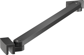 Mexen support oblique pour portes et parois de douche 6-8 mm, gun gray brossé - 830-09-66