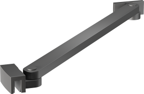 Mexen support incliné pour portes et parois de douche 6-8 mm, gun metal - 830-09-95