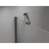 Mexen Uni-S support incliné pour portes et parois de douche 6-8 mm, gun metal - 830-09-95