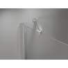 Mexen support oblique pour portes et parois de douche 6-8 mm, nickel brossé - 830-09-97