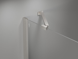 Mexen support oblique pour portes et parois de douche 6-8 mm, nickel brossé - 830-09-97