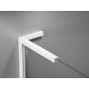 Mexen Uni-L2 Kit de supports d'angle en L pour parois de douche de 10 mm, blanc - 800-07-20