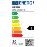 Mexen Luxpro+ projecteur LED, 20W, Neutre - 4000K, 2200 lm, noir - L231-020-40-70