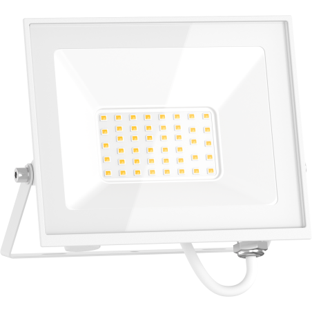 Mexen Luxpro+ projecteur LED, 30W, Froid - 6500K, 3300 lm, blanc - L231-030-65-20