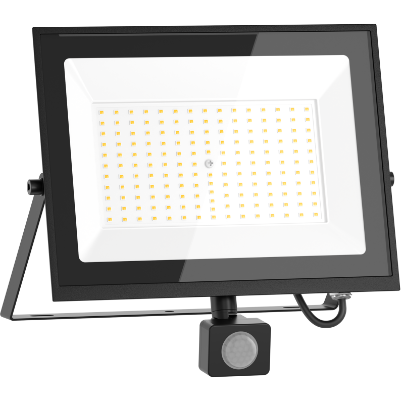 Mexen Luxpro projecteur LED avec détecteur de mouvement, 100W, Froid - 6500K, 9000 lm, noir - L235-100-65-70