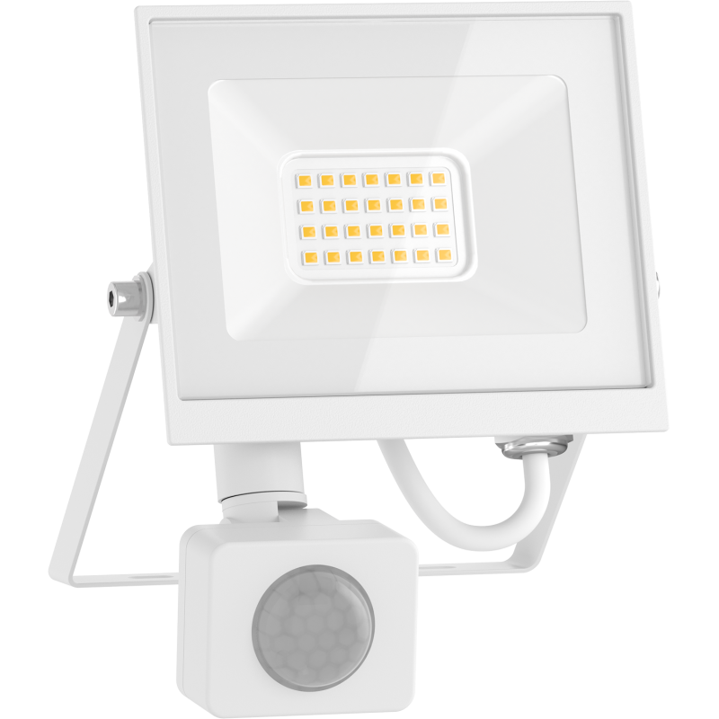 Mexen Luxpro+ projecteur LED avec capteur de mouvement, 20W, Neutre - 4000K, 2200 lm, blanc - L236-020-40-20