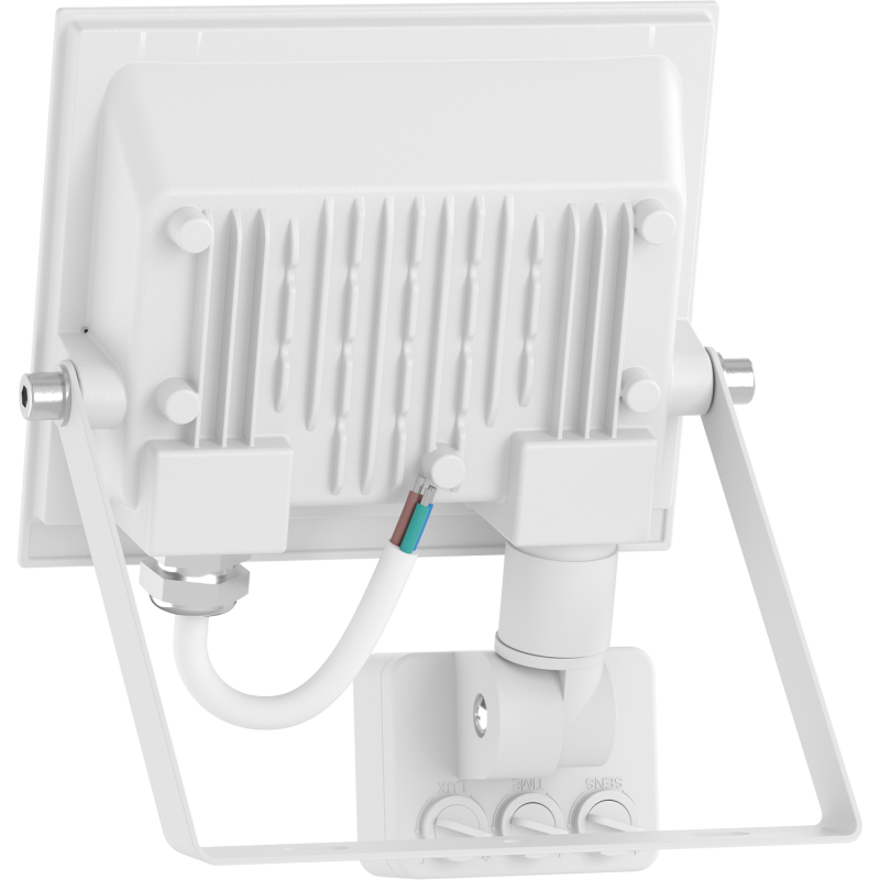 Mexen Luxpro+ projecteur LED avec détecteur de mouvement, 20W, Froid - 6500K, 2200 lm, blanc - L236-020-65-20