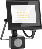Mexen Luxpro+ projecteur LED avec détecteur de mouvement, 20W, Neutre - 4000K, 2200 lm, noir - L236-020-40-70